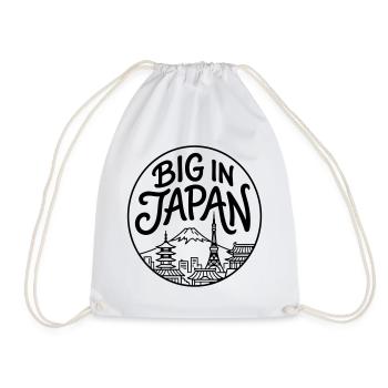 Japan - Drawstring Bag - white - Front