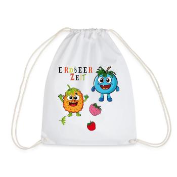 L’heure des fraises - Sac de sport léger - blanc - Devant