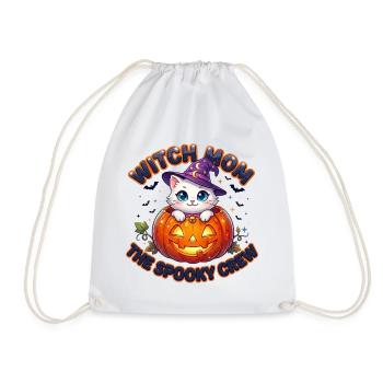 Mère Sorcière L’Équipage Effrayant - Sac de sport léger - blanc - Devant