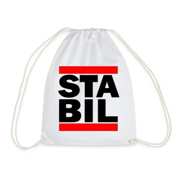 STABIL - BARS - Turnbeutel - Weiß - Vorne