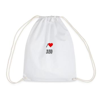 T shirt judo - Sac de sport léger - blanc - Devant