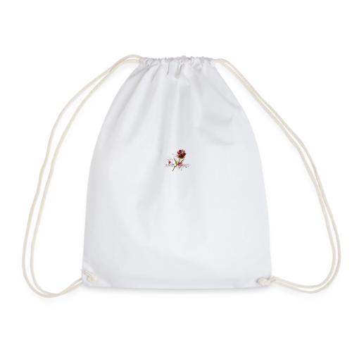 Ambitious rose t-shirt - Drawstring Bag