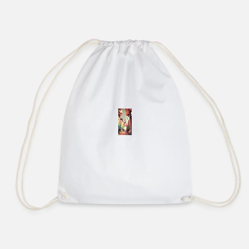 Peinture Paris - Sac de sport léger - blanc