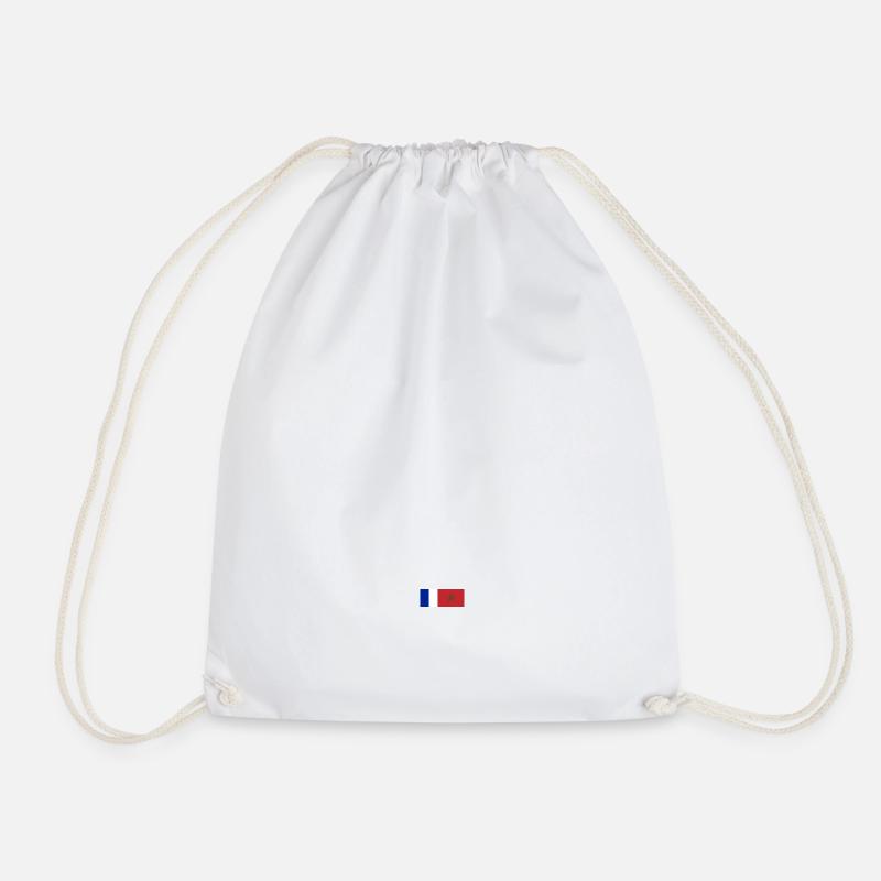 France Maroc - Sac de sport léger - blanc