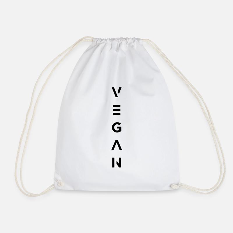 VEGAN VEGANER - Turnbeutel - Weiß