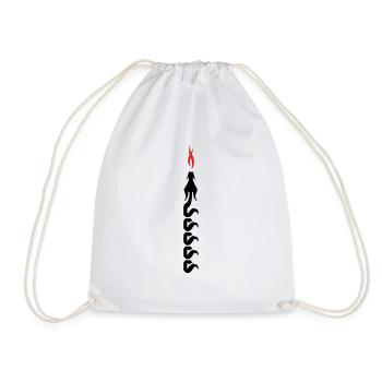 drake - Drawstring Bag - white - Front