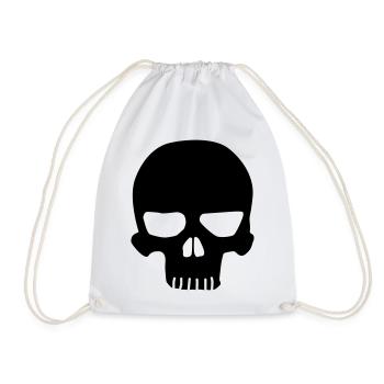 Crâne d'origine - Sac de sport léger - blanc - Devant