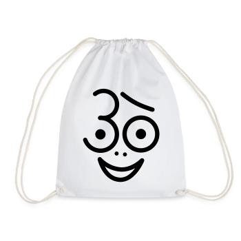 Juhu 30 years! - Drawstring Bag - white - Front