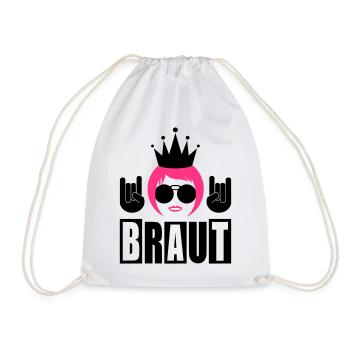 Die Braut - Turnbeutel - Weiß - Vorne