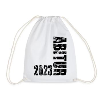 Abitur 2023 - Turnbeutel - Weiß - Vorne