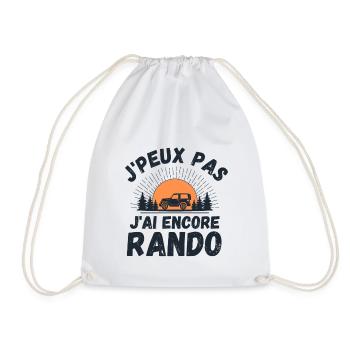 J ai une randonnée 2 - Sac de sport léger - blanc - Devant