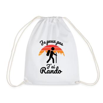 randonnée rando 3 - Sac de sport léger - blanc - Devant