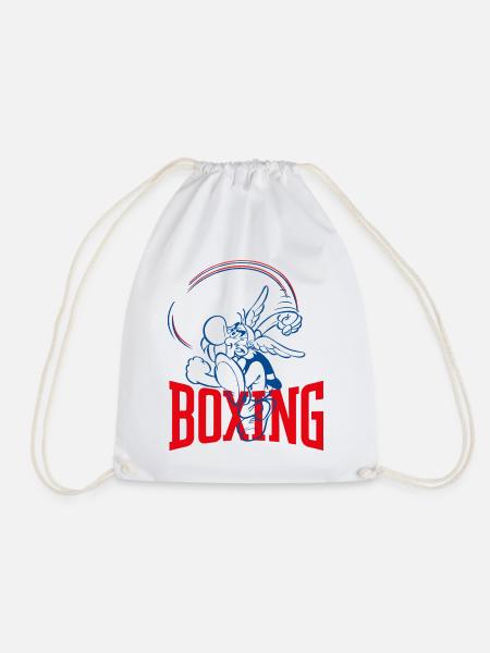 Asterix & Obelix Asterix Boxen Design - Turnbeutel - Weiß