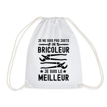 Meilleur bricoleur - Sac de sport léger - blanc - Devant
