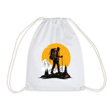randonneur - Sac de sport léger - blanc - Devant