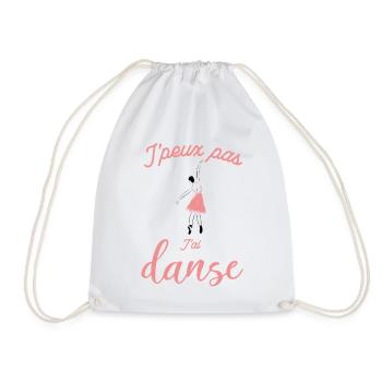 Jpeux pas J'ai Danse - Sac de sport léger - blanc - Devant