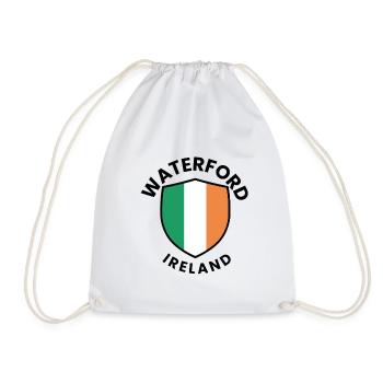 Waterford-Irland-Schild - Turnbeutel - Weiß - Vorne