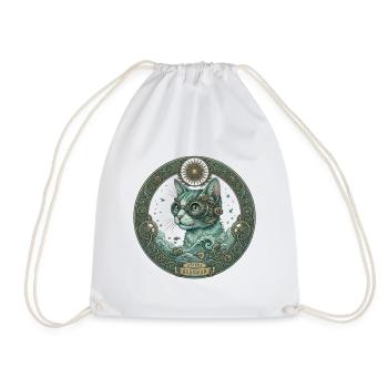 Cyprus Guardian - Drawstring Bag - white - Front