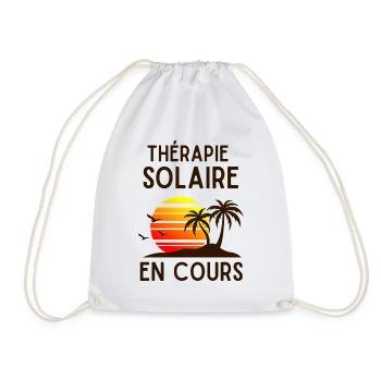 Thérapie Solaire en Cours - Sac de sport léger - blanc - Devant