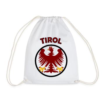 Tirol Wappenadler - Turnbeutel - Weiß - Vorne