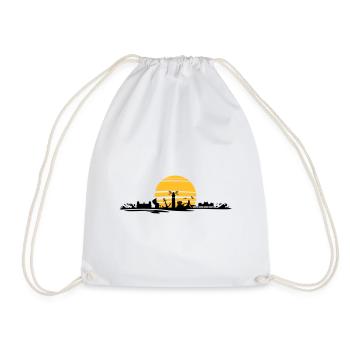 RÜGEN ÎLE D’OSTEE Phare Emblème - Sac de sport léger - blanc - Devant