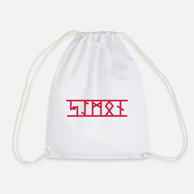 Simon - Drawstring Bag - white