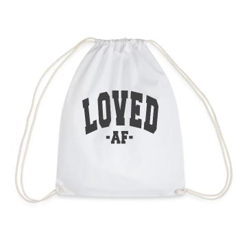 J’AI ADORÉ LA SAINT-VALENTIN EN DISANT HOMMES FEMMES - Sac de sport léger - blanc - Devant