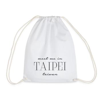 Rencontrez-moi à Taihep - Taïwan - Sac de sport léger - blanc - Devant