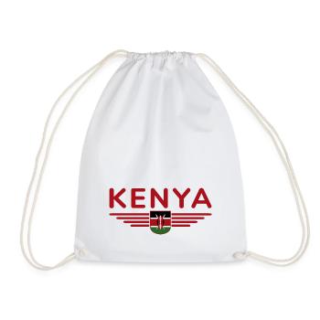 Nairobi Design for Kenya Lovers - Drawstring Bag - white - Front
