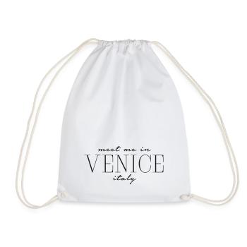 5001 Venice - Drawstring Bag - white - Front