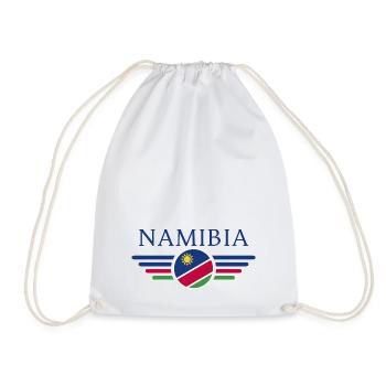 Ich liebe Namibia, Eleganz Stil Design T-Shirt - Turnbeutel - Weiß - Vorne