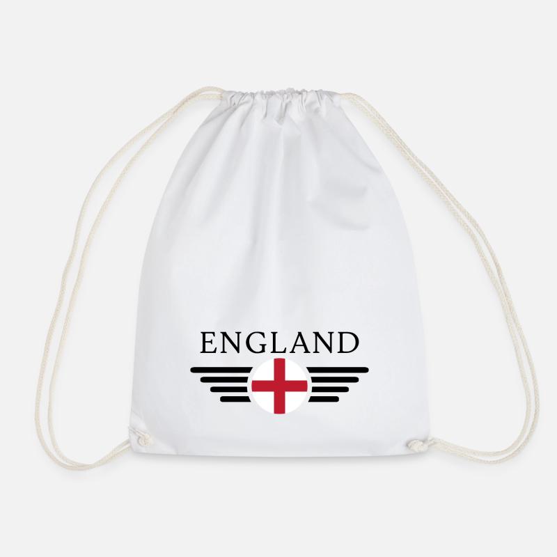 England Essence T-Shirt - Drawstring Bag - white