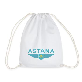 Astana Design – Modernité et tradition - Sac de sport léger - blanc - Devant