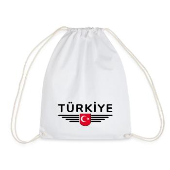 Turquie Türkiye T-Shirt Design Culture & Modernité - Sac de sport léger - blanc - Devant