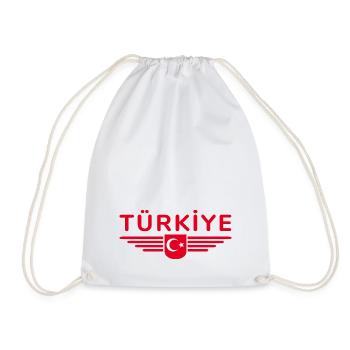 Turquie Türkiye T-Shirt Design Culture & Modernité - Sac de sport léger - blanc - Devant
