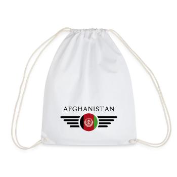 Ich liebe Afghanistan, Eleganz Stil Design T-Shirt - Turnbeutel - Weiß - Vorne