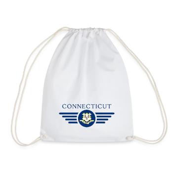 Connecticut - Turnbeutel - Weiß - Vorne