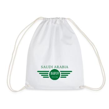 Arabie Saoudite Désert Style Magique Design T-shirt - Sac de sport léger - blanc - Devant