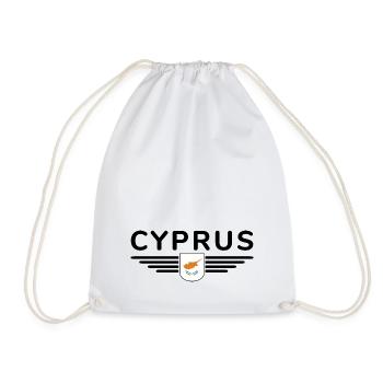 Cyprus Design – L’île de la diversité - Sac de sport léger - blanc - Devant