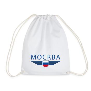 T-Shirt Moscou – Métropole de l’Elégance - Sac de sport léger - blanc - Devant