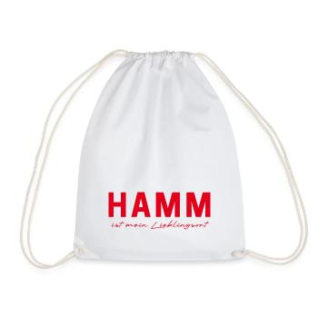 Hamm T-Shirt – Deine Stadt, dein Style! - Turnbeutel - Weiß - Vorne