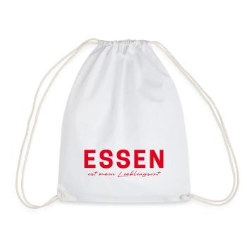 Essen T-Shirt – Ruhrgebiet & Skyline Style - Turnbeutel - Weiß - Vorne