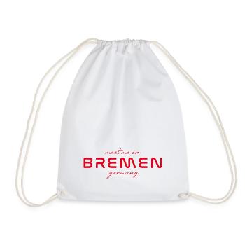 T-Shirt Brême – Skyline - Sac de sport léger - blanc - Devant