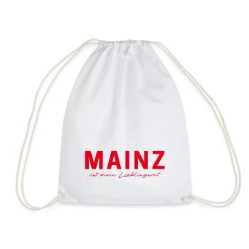 T-shirt de Mayence – Parfait pour les fans - Sac de sport léger - blanc - Devant