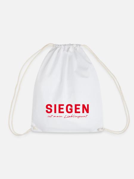 Siegen T-Shirt – Deine Stadt, dein Style! - Turnbeutel - Weiß
