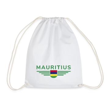 T-Shirt Ile Maurice – Island Fans & Lovers - Sac de sport léger - blanc - Devant