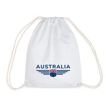 Ich liebe Australien, Eleganz Stil Design T-Shirt - Turnbeutel - Weiß - Vorne