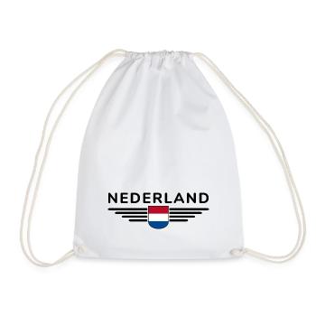 Pays-Bas Fan Outfit Design T-Shirt - Sac de sport léger - blanc - Devant