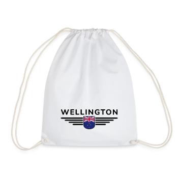 T-shirt Wellington pour les fans néo-zélandais - Sac de sport léger - blanc - Devant