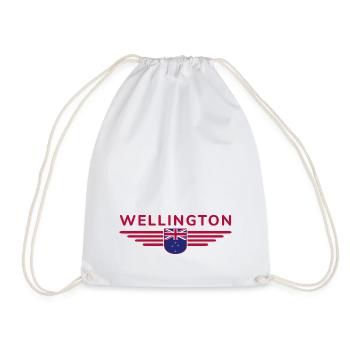T-shirt Wellington pour les fans néo-zélandais - Sac de sport léger - blanc - Devant